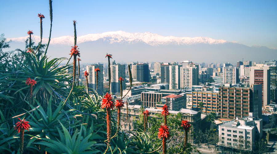 Quais são as escolhas de veículos mais populares em Santiago?